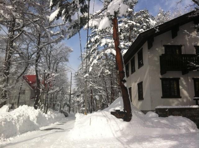 Pension Belnina Hakuba Exterior foto